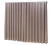 Cortina Blackout com linho 2,80x1,80 Para Varão Simples