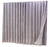Cortina Microfibra com linho 2,80x1,80 Para Varão Simples