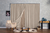 Cortina Microfibra com linho 2,80x2,50 Para Trilho Duplo - Ludatex Casa