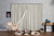 Cortina Microfibra com linho 2,80x2,80 Para Trilho Duplo