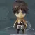 Action Figure Chibi Levi Ackerman, Eren Yeager e Mikasa Original - Anime Attack on Titan, Colecionável