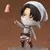 Action Figure Chibi Levi Ackerman, Eren Yeager e Mikasa Original - Anime Attack on Titan, Colecionável - comprar online
