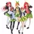 Action Figure Miku, Nino, Ichika, itsuki, yotsuba Original - Anime The Quintessential Quintuplets, Colecionável - comprar online