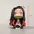 Action Figure Demon Slayer Chibi Nezuko, Kamado Tanjiro Original - Anime Kimetsu no Yaiba, Colecionável - Ookami