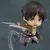 Action Figure Chibi Levi Ackerman, Eren Yeager e Mikasa Original - Anime Attack on Titan, Colecionável - Ookami