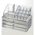 Imagem do Organizador Porta Maquiagem Pincel Batom Acrílico 3 Gavetas (D25-MAQUIAGEM3GAVE