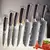 Cutelo Japonês Santoku Faca de corte, Faca de aço inoxidável desossa, Açougu