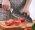 Imagem do Cutelo Japonês Santoku Faca de corte, Faca de aço inoxidável desossa, Açougu