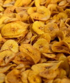 Banana Chips Demerara e Canela 50g - Big Croc Chips Crocantes