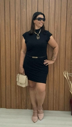 Vestido Manga Muscle - comprar online
