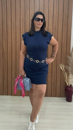 Vestido Manga Muscle na internet