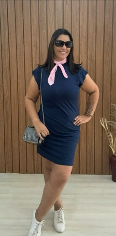 Vestido Manga Muscle - Bella Flor
