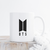 Caneca BTS - Coleção Mono na internet