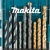 Jogo de Broca 9 Peças (5/6/8mm) Madeira / Metal / Concreto D-71962 - loja online