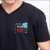 Remera cuello v por 10 unidades estampa FULL COLOR en frente y espalda - comprar online