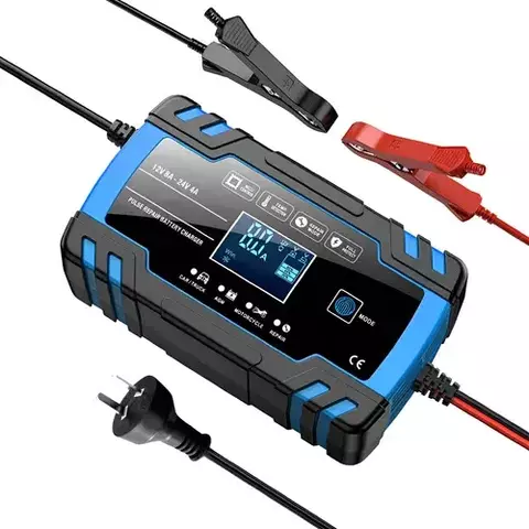 Cargador Inteligente de Batería Gadnic CBAT-150 12v Azul Para Baterías De Auto Automático - comprar online