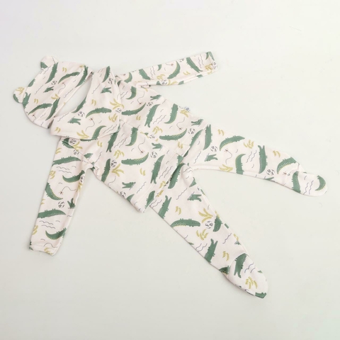 SET AJUAR -ALGODÓN PIMA-ESTAMPADO YACARITO