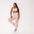 Conjunto Calça Legging Básica Light Creamy Pop Candy + Top Lu - comprar online