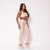 Conjunto Calça Legging Básica Light Creamy Pop Candy + Top Lu