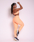 Conjunto Calça Legging Básica New Onça Fit Laranja + Top Lu - comprar online