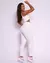Conjunto Calça Básica Off White Valência + Top Bruna - comprar online