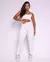 Conjunto Calça Básica Off White Valência + Top Bruna na internet