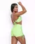 Conjunto Short Cross New Onça Fit Verde Lima + Top Paula na internet