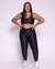 Conjunto Calça Legging Básica G Compressão Preto + Top Nadador na internet