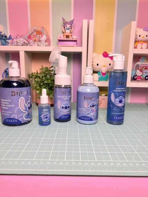 Kit de cuidados com corpo e rosto Stitch da fenzza