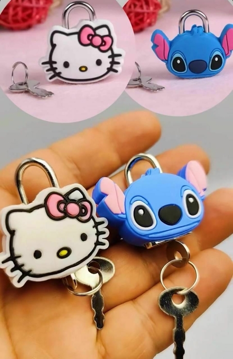 Cadeado hello e Stitch