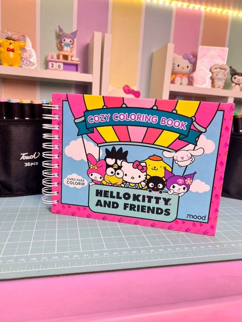 Livro de colorir hello kitty