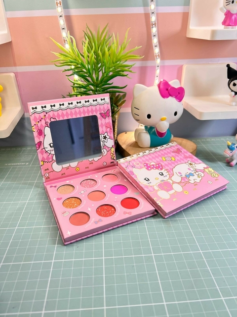 Paleta de sombras hello kitty