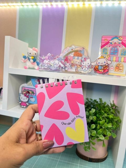 Bloco de anotações sem pauta- A7