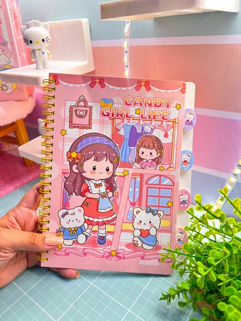 Caderno Candy Girls -A5