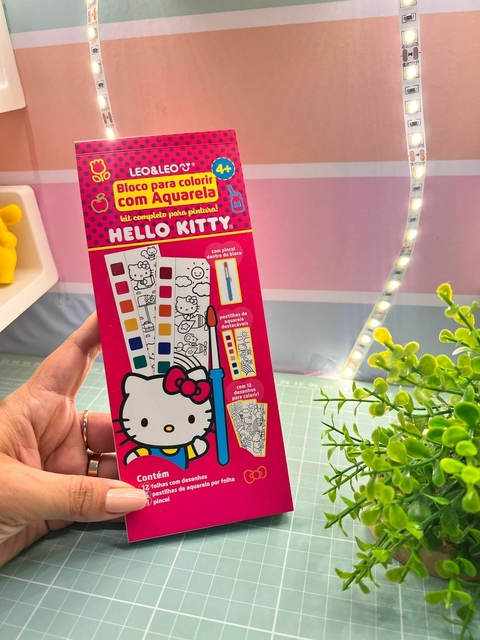 Bloco para colorir Hello Kitty - comprar online