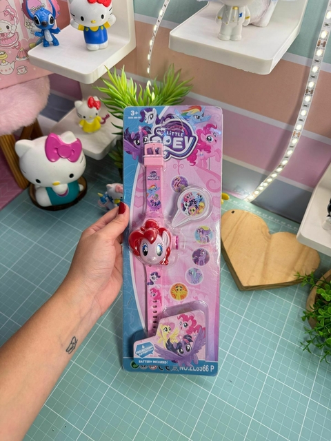Relógio com Led - Pony Movie