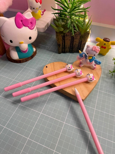 Caneta Ponta fina-Hello Kitty