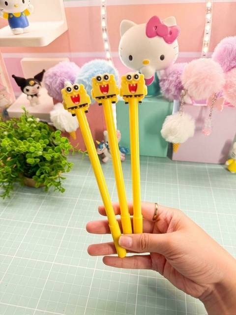 Caneta Boby Esponja