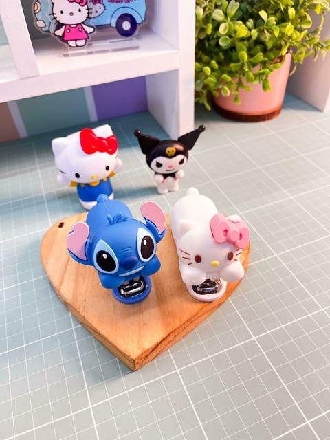 Grampeador Hello Kitty e Stitch