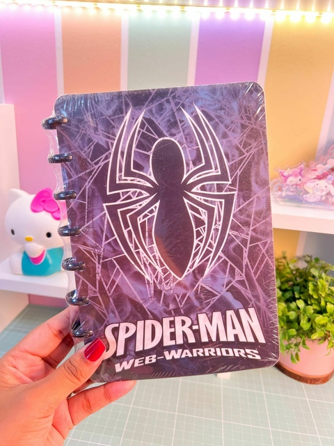 Caderno Inteligente-Homem Aranha