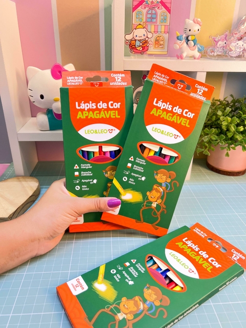 Lápis de cor Apagavél