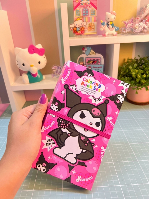 Kit de Colorir Kuromi