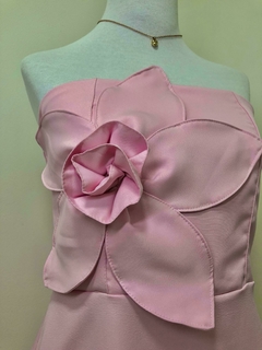Blusa alfaiataria Rosa - Ailiram Moda