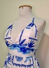 Vestido longo amarração