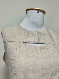 Macacão calça abertura decote - loja online