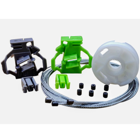 KIT DE REPARACION ALZA CRISTAL PARA LINEA VW POLO/CADDY (LADO CONDUCTOR) - comprar online