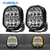 Faros LED Aurora dual Led 7 pulgadas par en internet
