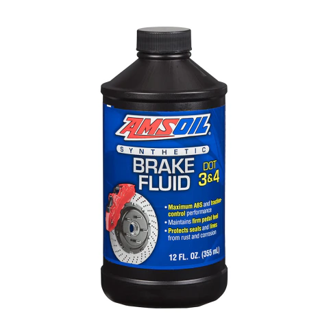AMSOIL Liquido de frenos DOT 3&4 para motocicletas sintetico