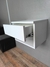 Mesita de luz flotante basic white - comprar online