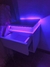 Mesita de luz flotante basic white con LED - comprar online